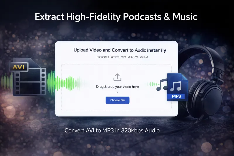 Extract 320kbps High Quality Audio from Video