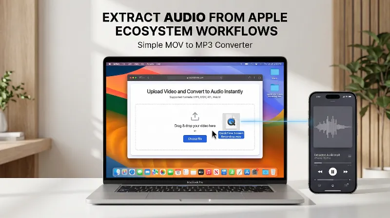 Extract QuickTime Screen Recording Audio