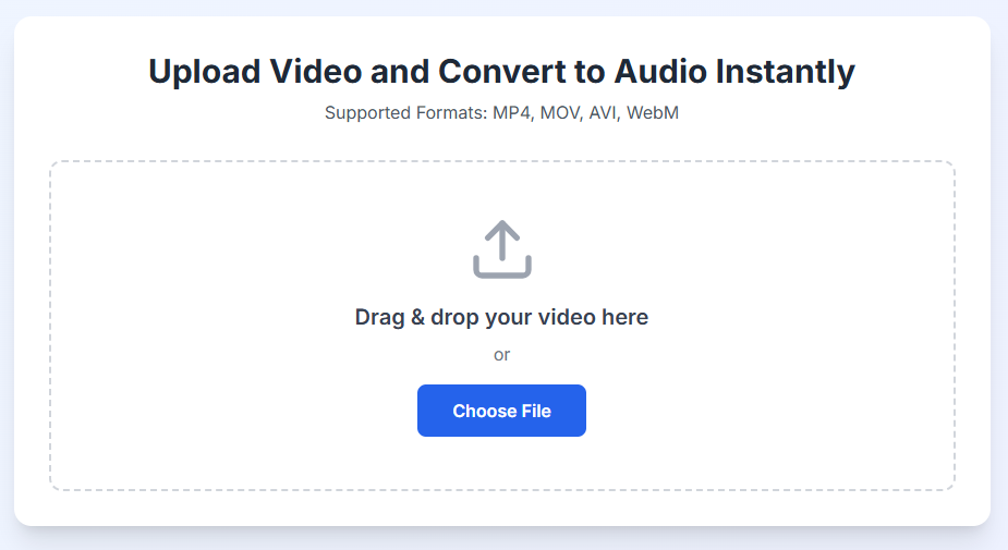 Video Extractor Module Video Audio Extractor | Free Online Tool to Extract Audio from Videos